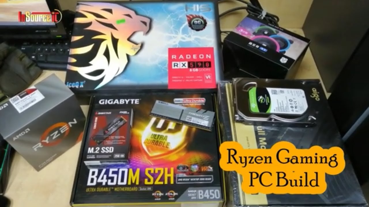 Best Budget Ryzen Build with Gigabyte B450M S2H Motherboard & AMD Ryzen5 3600 Processor |Insource IT