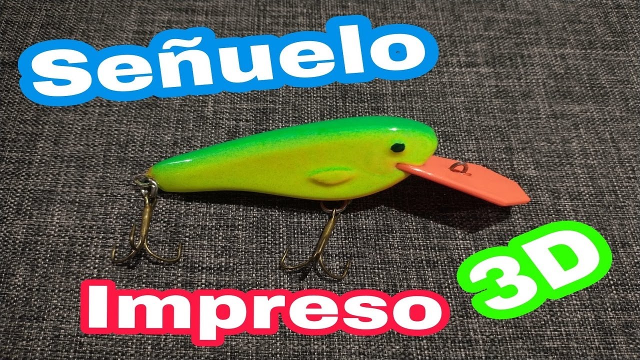 Señuelos Impreso 3d parte 2