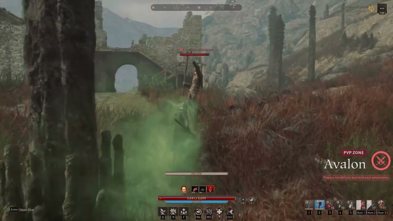 Pax Dei: OP healer with T1 staff