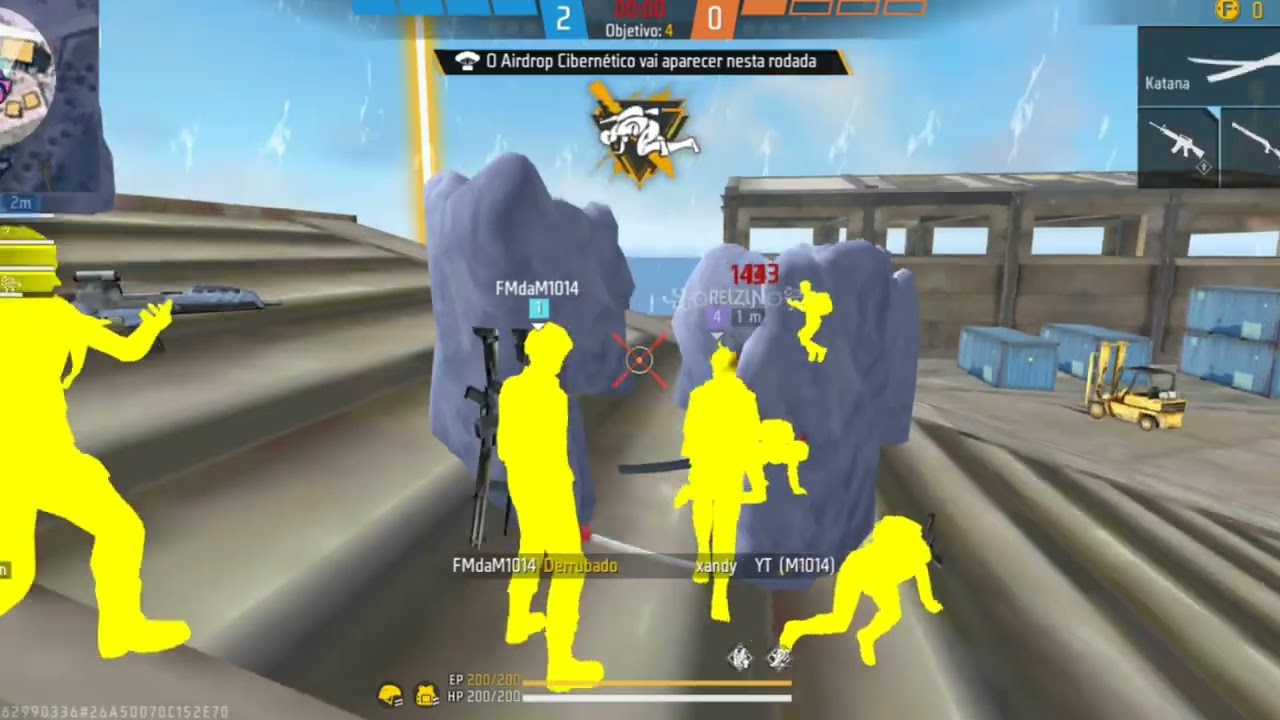 HS PEITO+HOLOGRAMA AMARELO+ANT BLACKLIST E ANT BAN+ ANDROID/PC