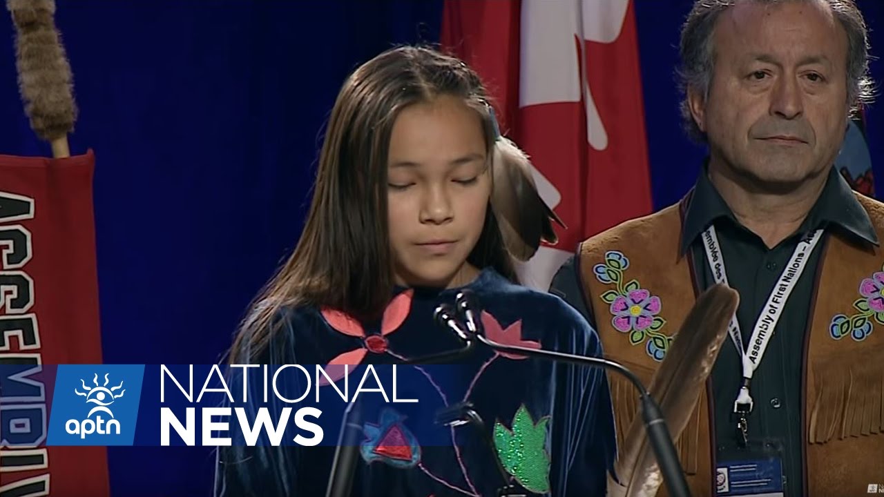 Autumn Peltier Talks Pipelines | APTN News