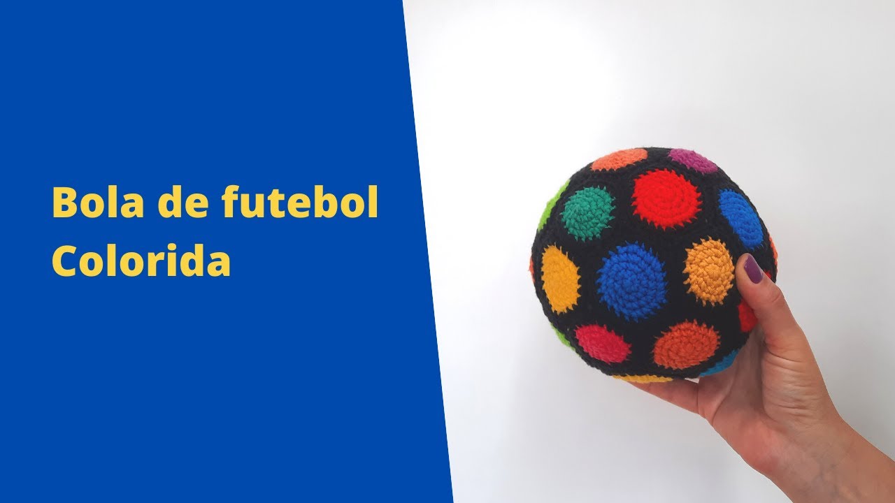 Amigurumi - Bola Colorida