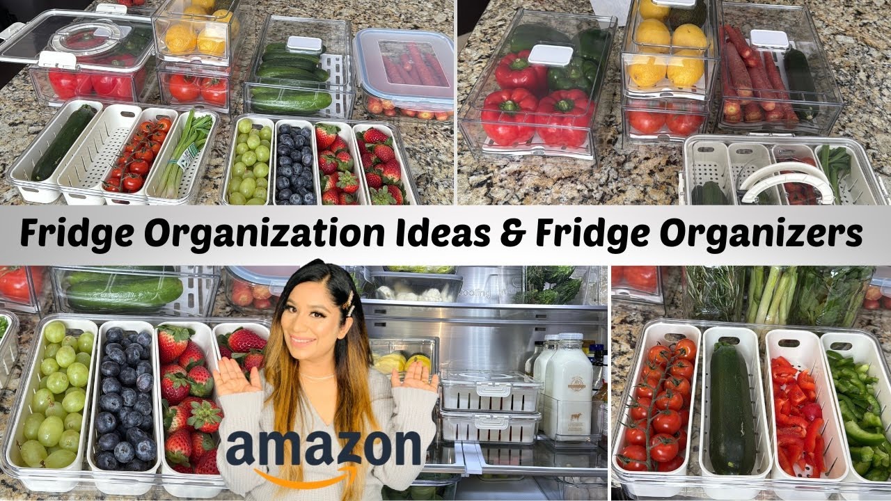 Fridge Organization Ideas With Amazon New Fridge Organziers & Dollarama Organizers