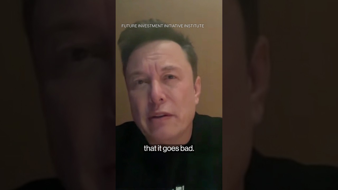 Musk Says AI Likely Great, 10-20% Chance It &lsquo;Goes Bad&rsquo;
