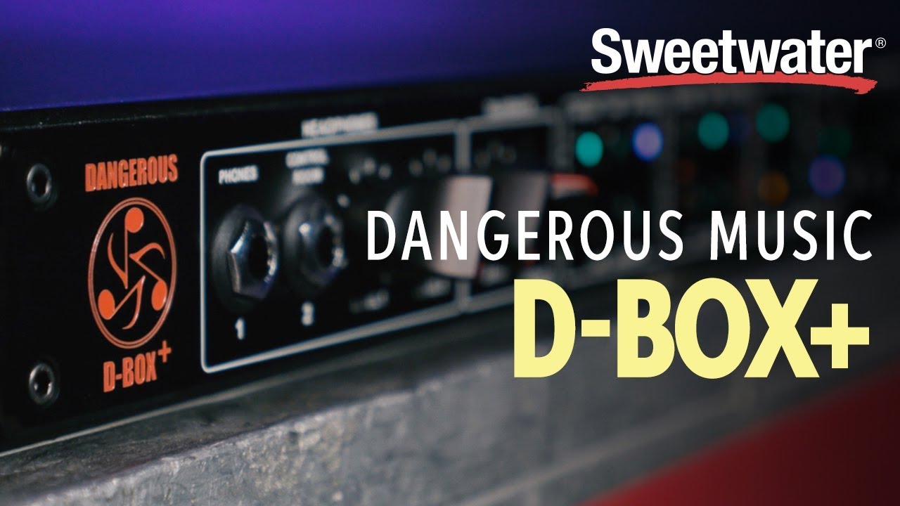 Dangerous Music D-BOX+ Summing Mixer and Monitor Controller Overview