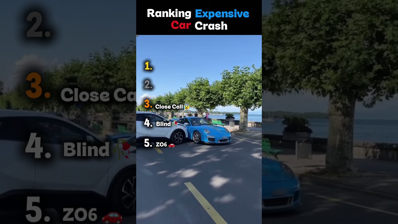 Expensive Car Crash 🏎️ #shorts #usa #viralshorts #shorts