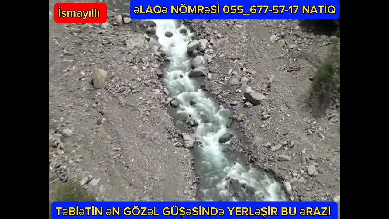 İSMAYILLIDA QALACIQ KƏNDİNDƏ 30-SOT TORPAQ SAHƏSİ SATILIR:TƏLƏSİN