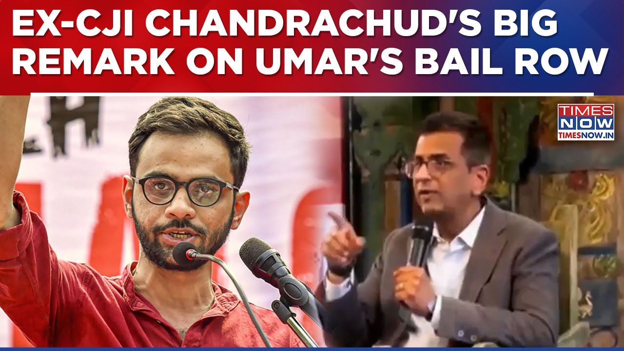 Former CJI DY Chandrachud's Big Remark On Umar Khalid Row, Says 'Bail Should Be Rule Not Exception'