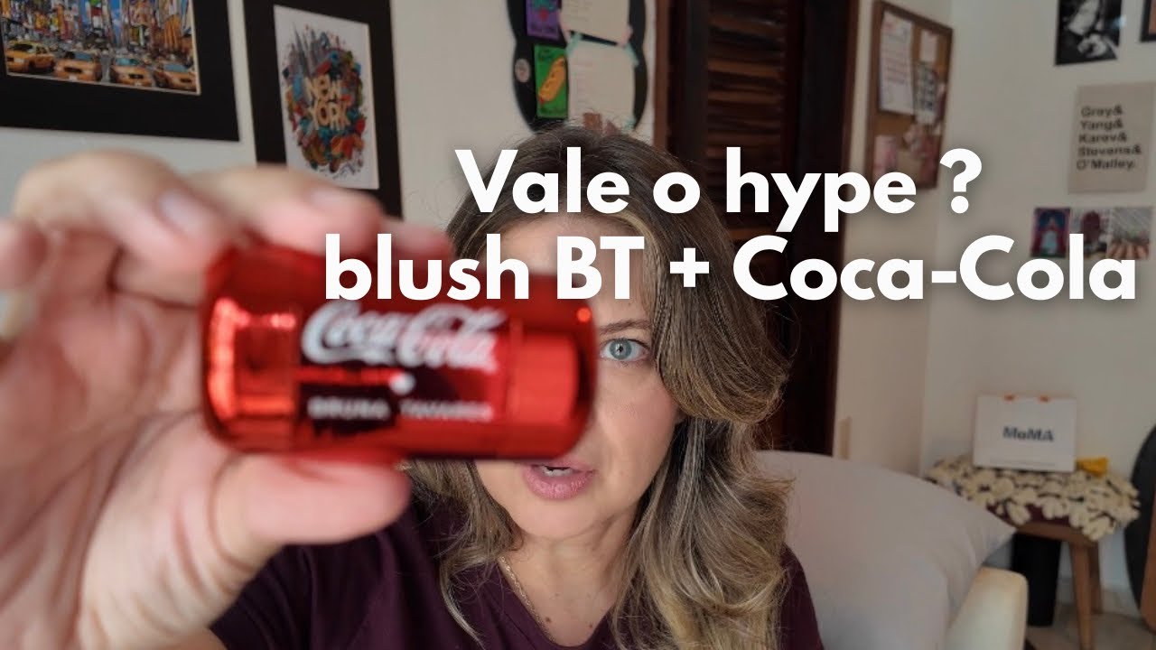 Testei o BLUSH STICK da Bruna Tavares + Coca-Cola | Vale o hype?