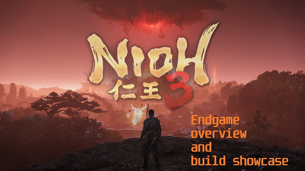 Nioh 3 - Endgame overview, and a Ninja Style build showcase! #nioh3 #endgame