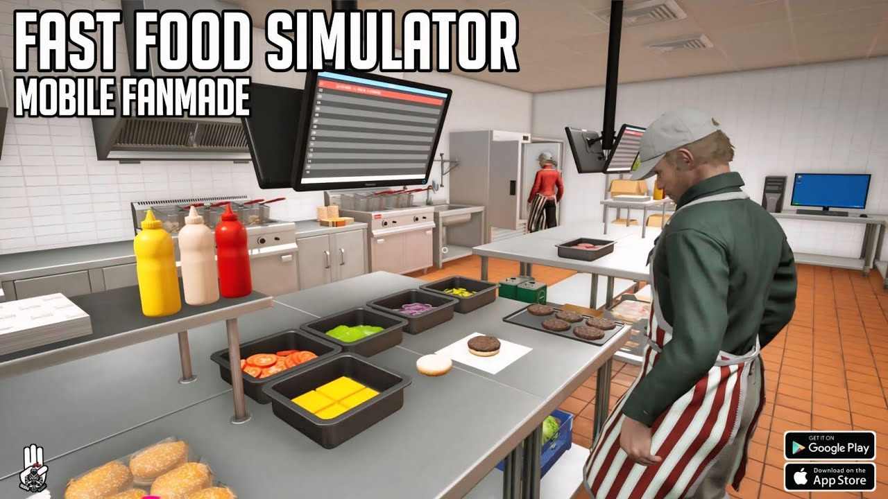 Fast Food Simulator Mobile (Chinese Fanmade) Gameplay