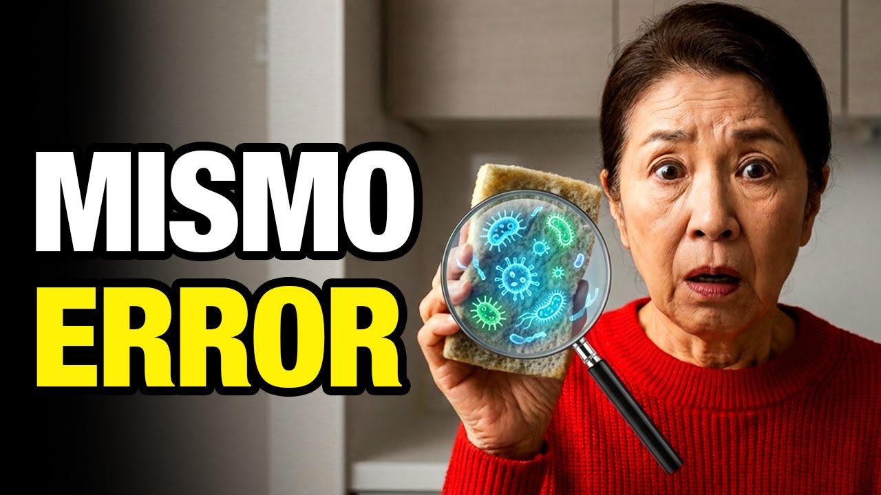 El error con las esponjas de cocina que cometes y multiplica las bacterias