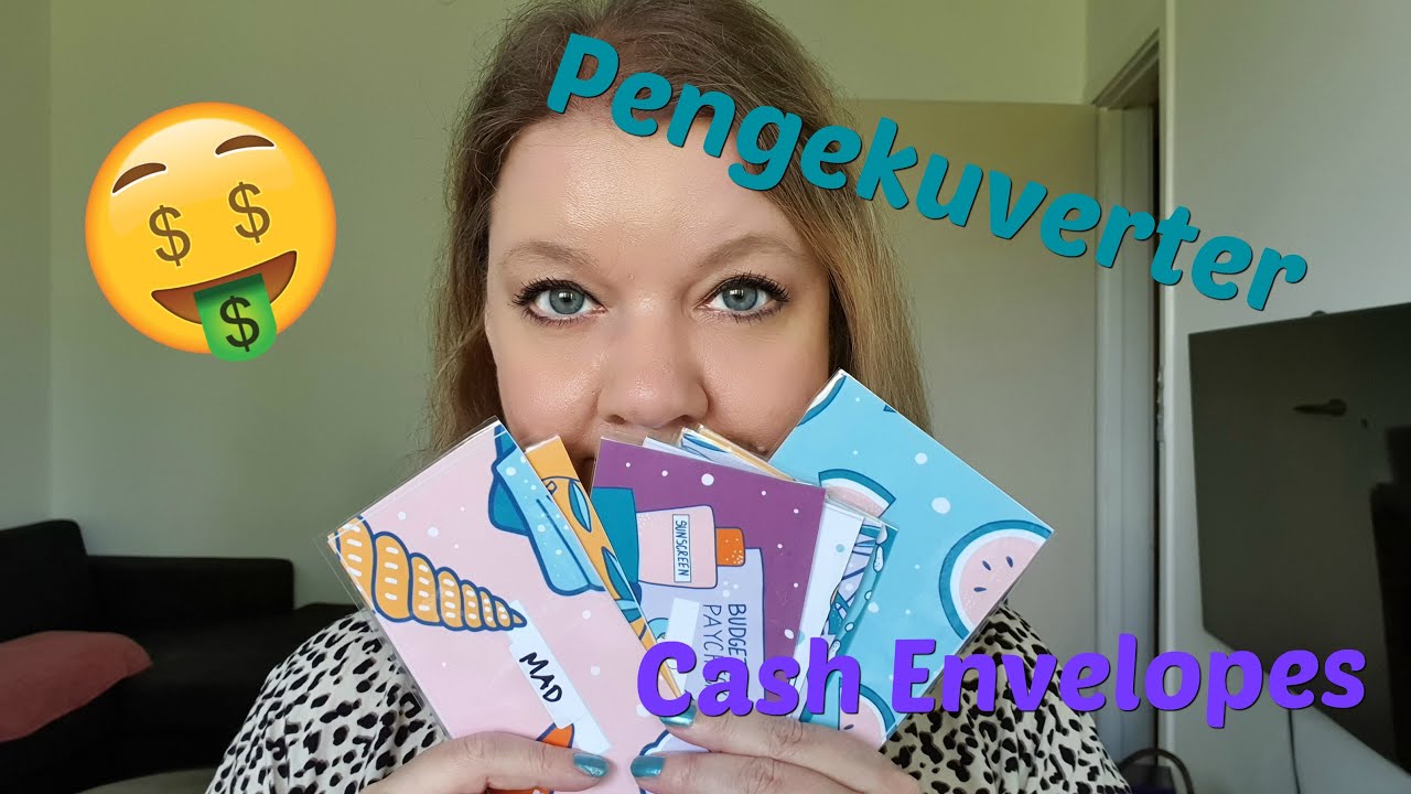 Pengekuverter/Cash Envelopes | Jeanett p&aring; budget