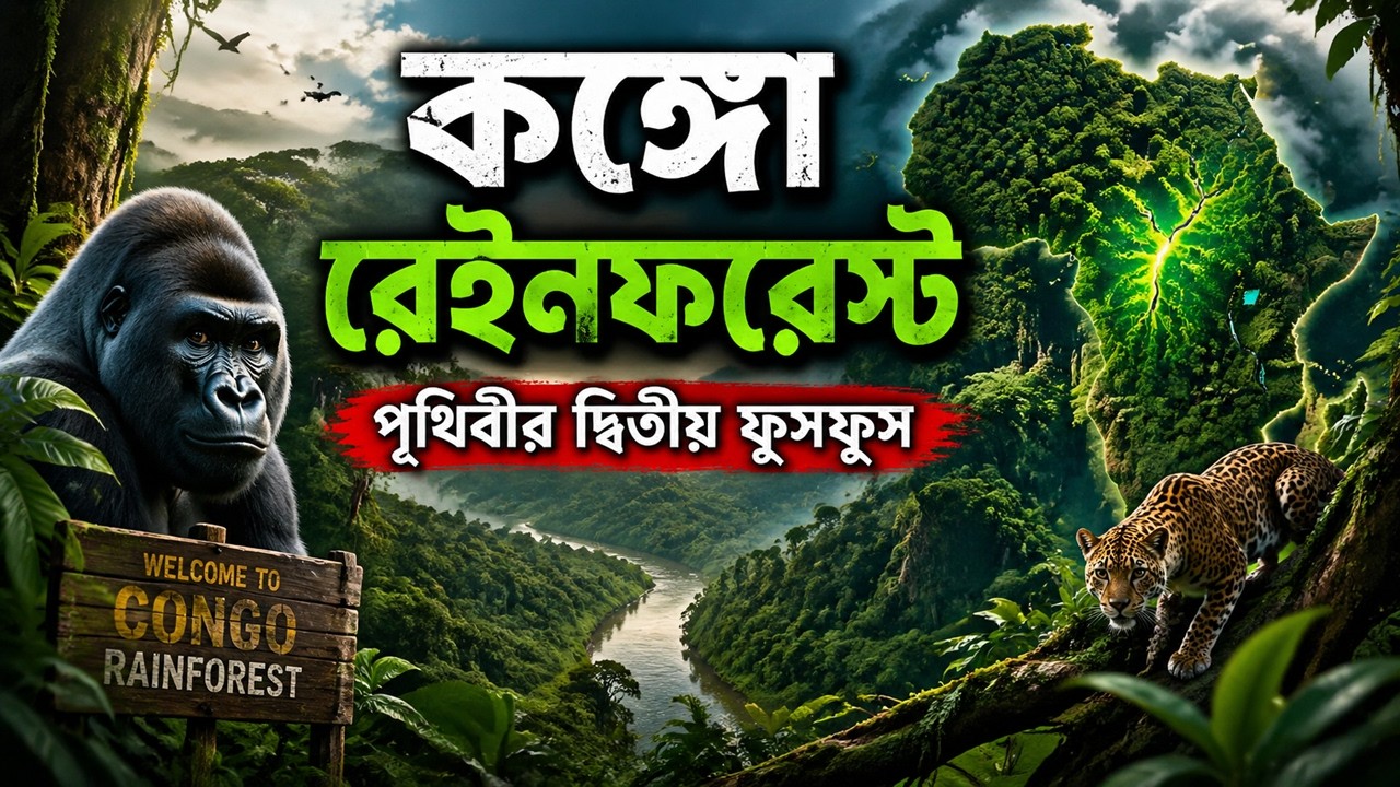 Congo Rainforest: Unveiling the Secrets of Earth’s Second Lungs | Congo Basin Adventure | ATKUTHURI
