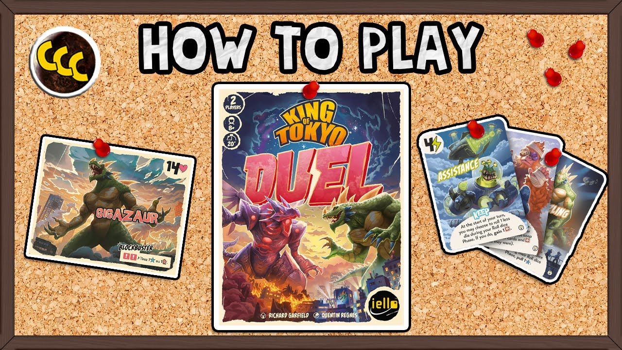 King Of Tokyo: DUEL — Как играть