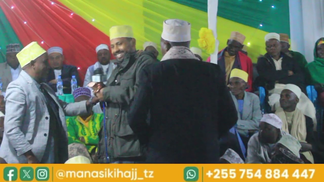 SHEIKH NJUKI & AL HAJJ LUTU WAMWAGA DOLLAR KAMA NJUGU KTK MAULID MADRASAT FAUZIYA MRIJEU KONDOA 2024