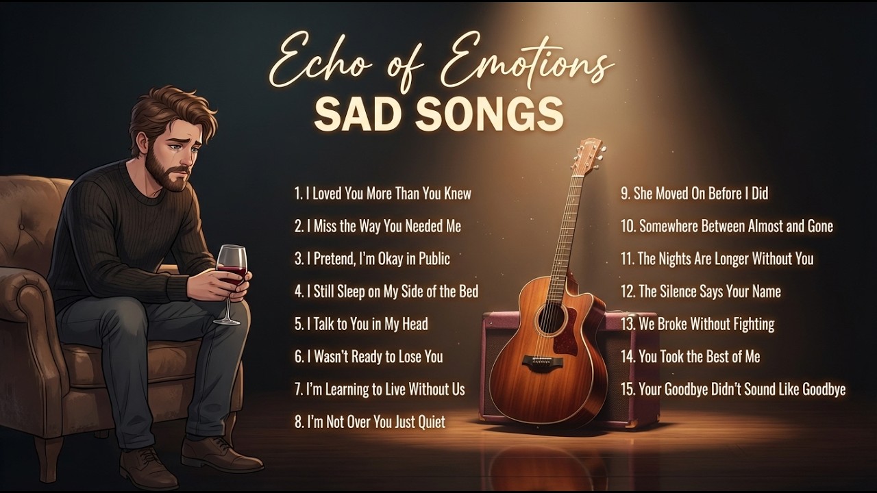Sad Songs | Echoes of the Heart | Soulful Sadness | A Collection of Melancholic Melodies