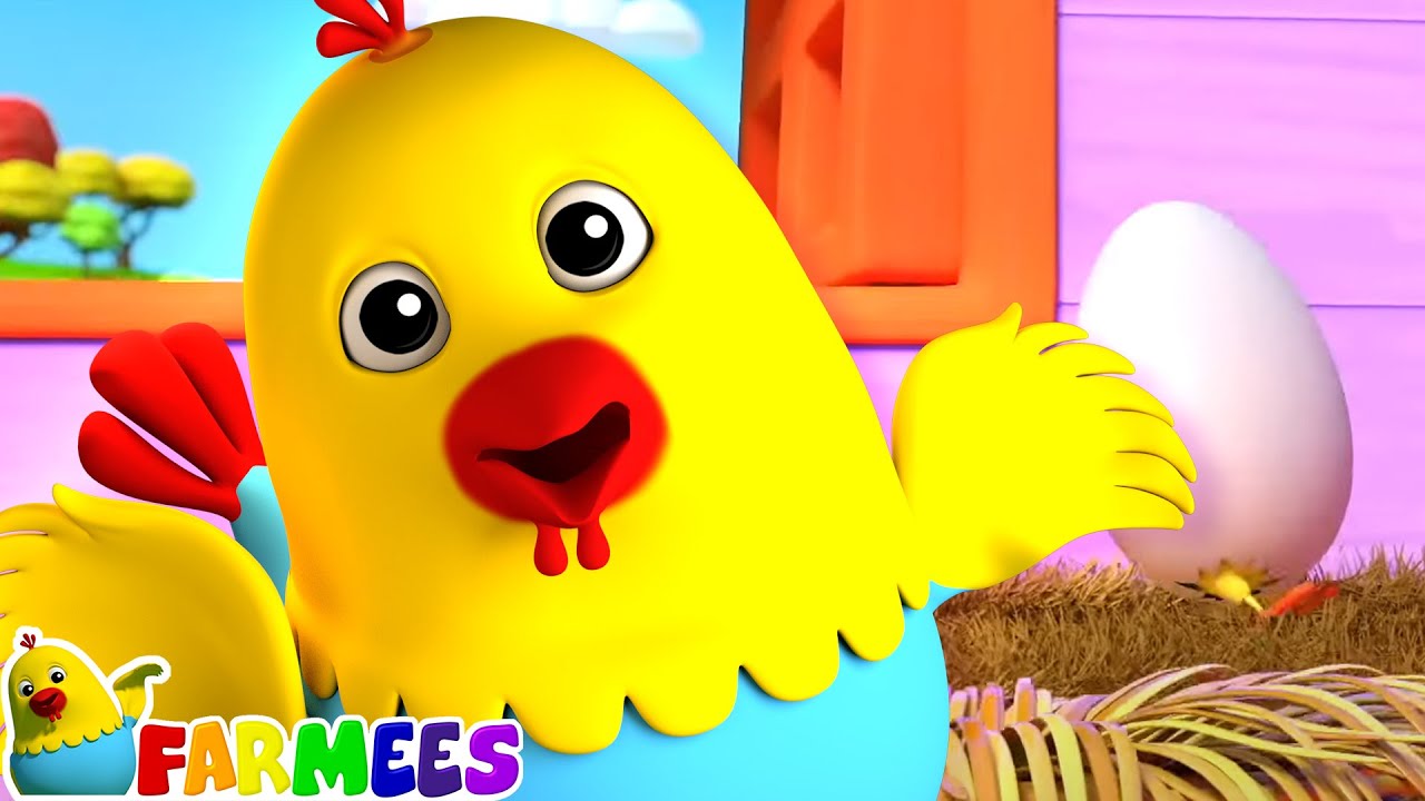 Lima ayam gemuk nakal + lagu dan video anak-anak oleh Farmees