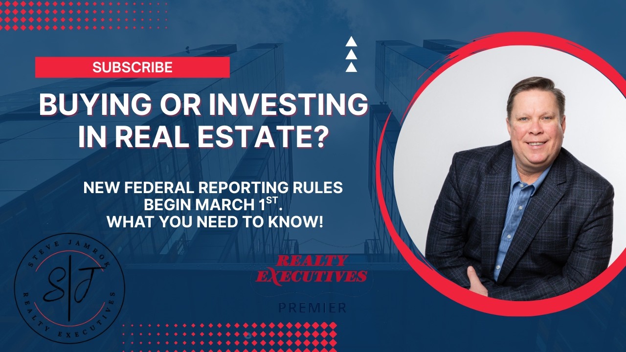 Buying or Investing in Real Estate - New FinCen Reporting Starts March 1st. What You Need to Know!