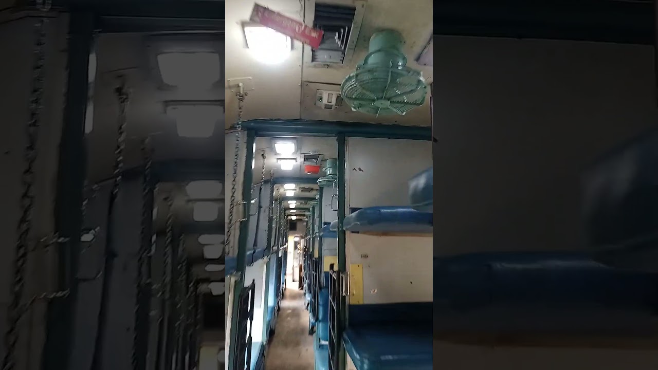 fire alarm in 3rd ac coach #safety