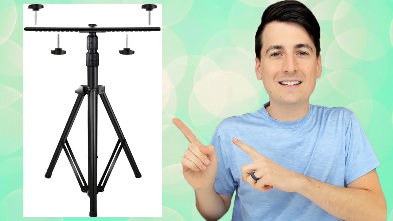 Best Light Stand // LEDMO Work Light Stand Review // LED Tripod Light Stand