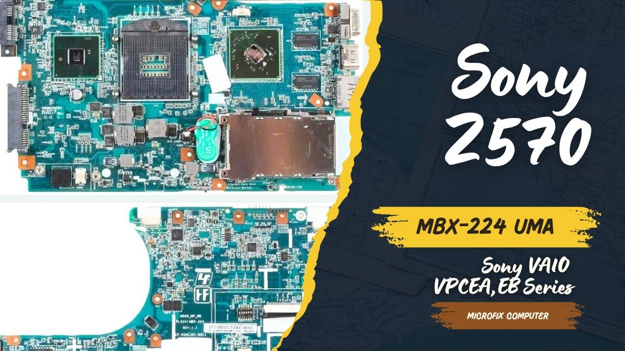 Sony VAIO MBX-224 (M960) motherboard DIS to UMA