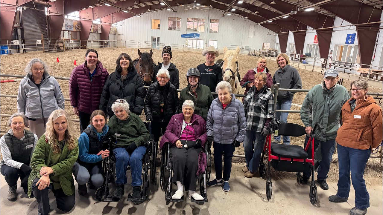 High Adventure Horseback Riding at the National Ability Center with Copper Creek Seniors