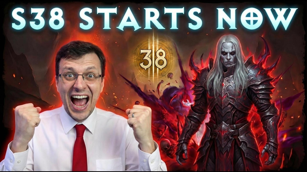 Season 38 START! SSF Necro 0&rarr;150 Challenge | Diablo 3