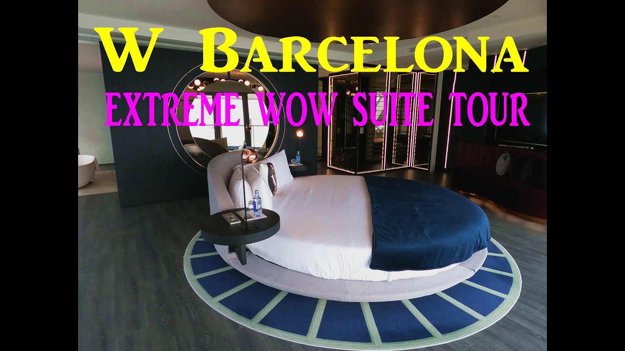Extrem WOW Suite Roomtour im W Barcelona Hotel | Sunkissed Family