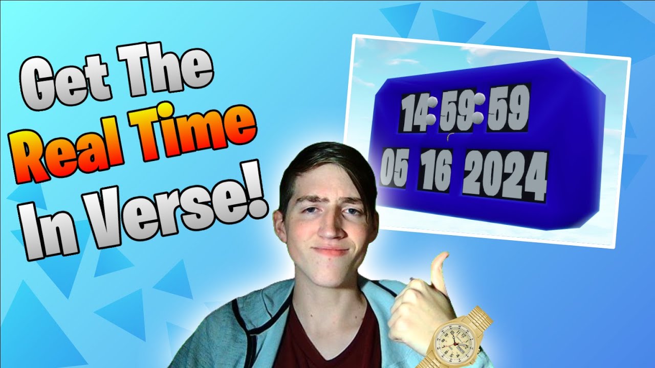 Tutorial: Get The Current Time/Date in Verse!