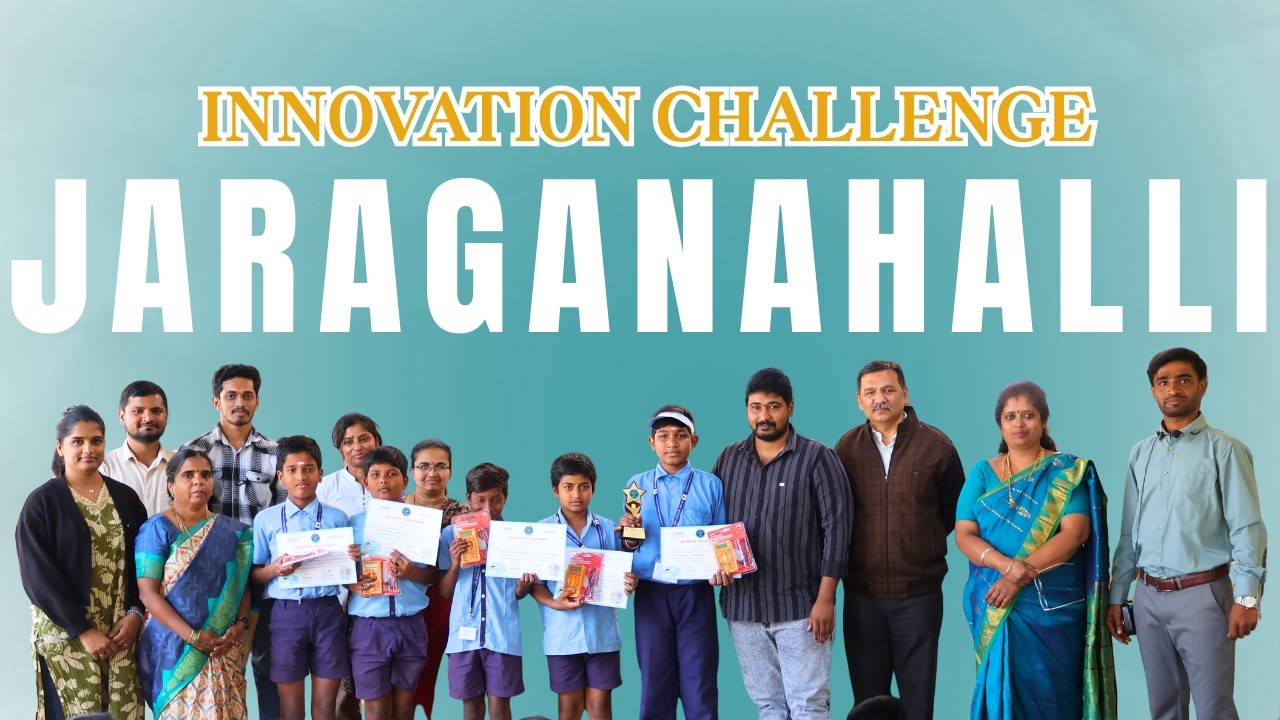 Innovation Challenge at GMPS, Jaraganahalli | Project Jigyaasa | ISPF