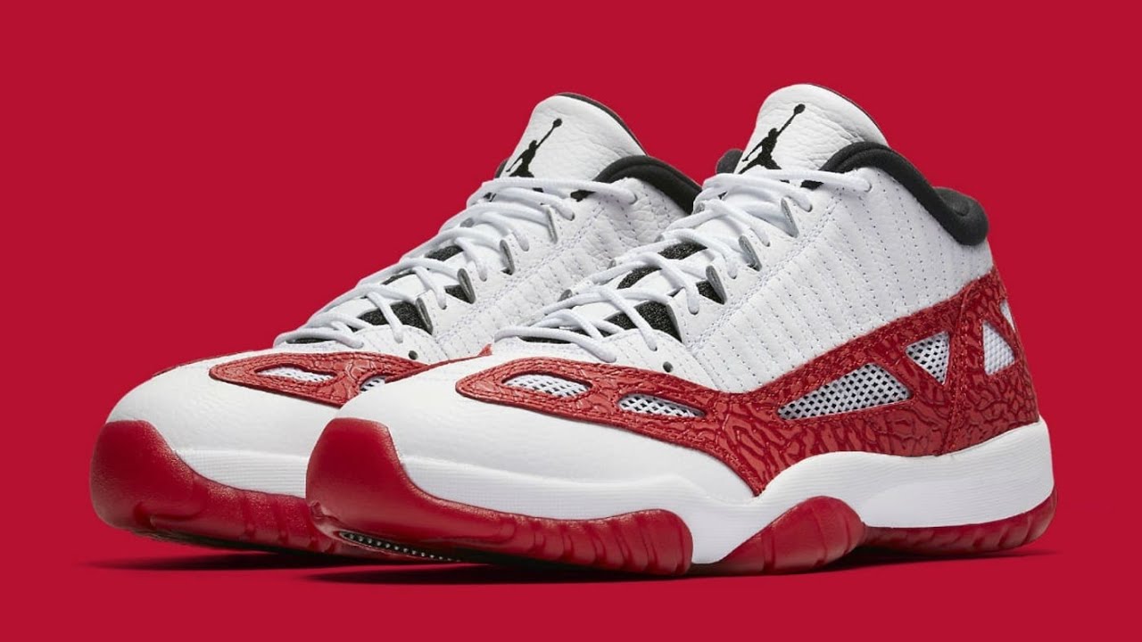 NBA 2K25 Air Jordan 11 Low IE Gym Red