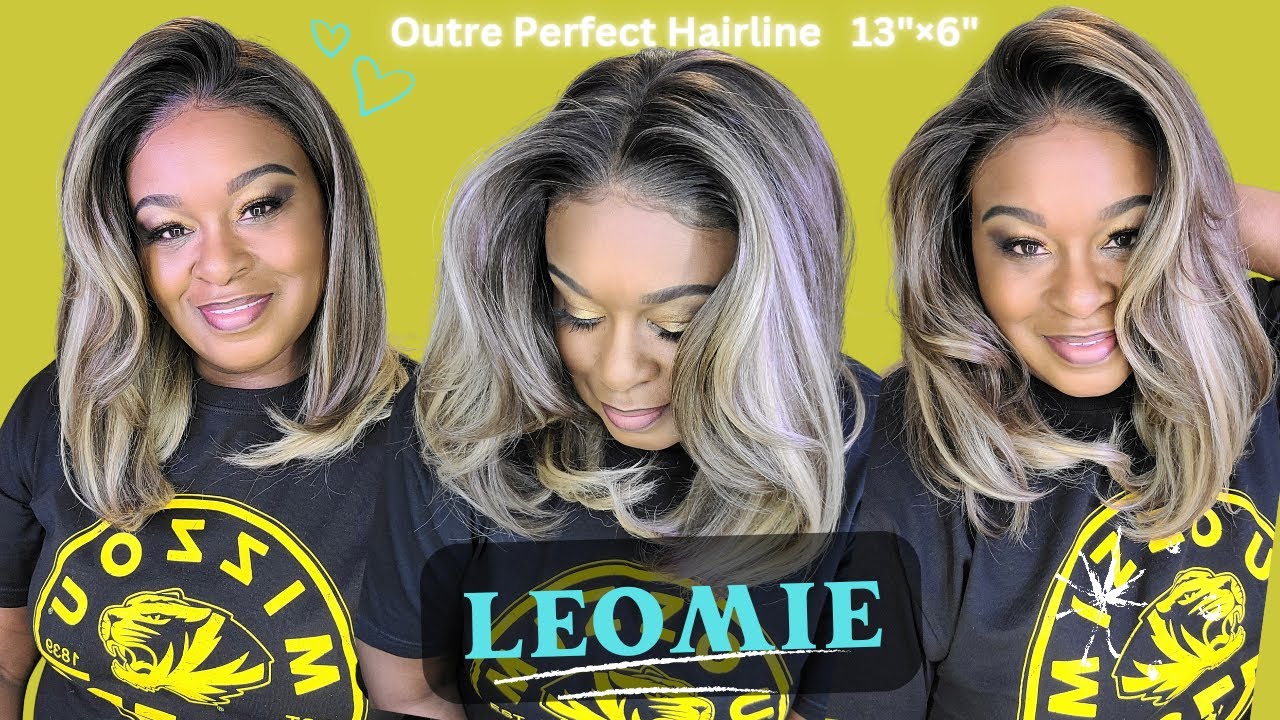 LEOMIE//👊🏾 I MESSED UP & STILL SHE'S A SLAY// OUTRE PERFECT HAIRLINE 13×6 LACE FRONTAL SYNTHETIC WIG