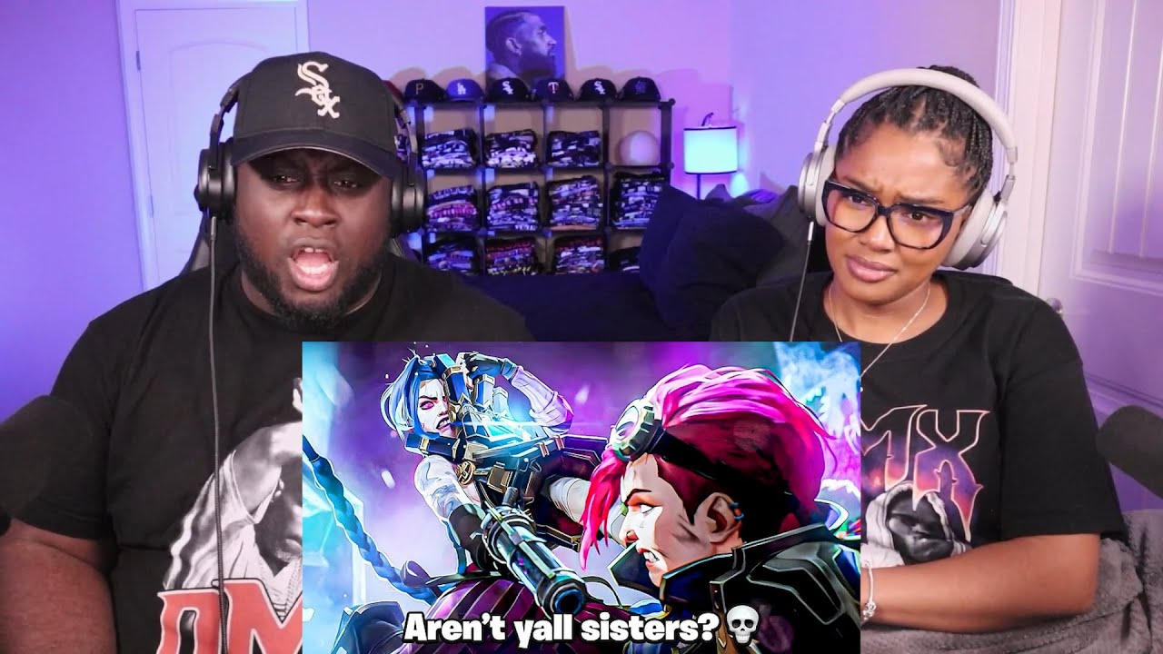 Kidd and Cee Reacts To ARCANE had JINX and VI FIGHTING for their LIVES