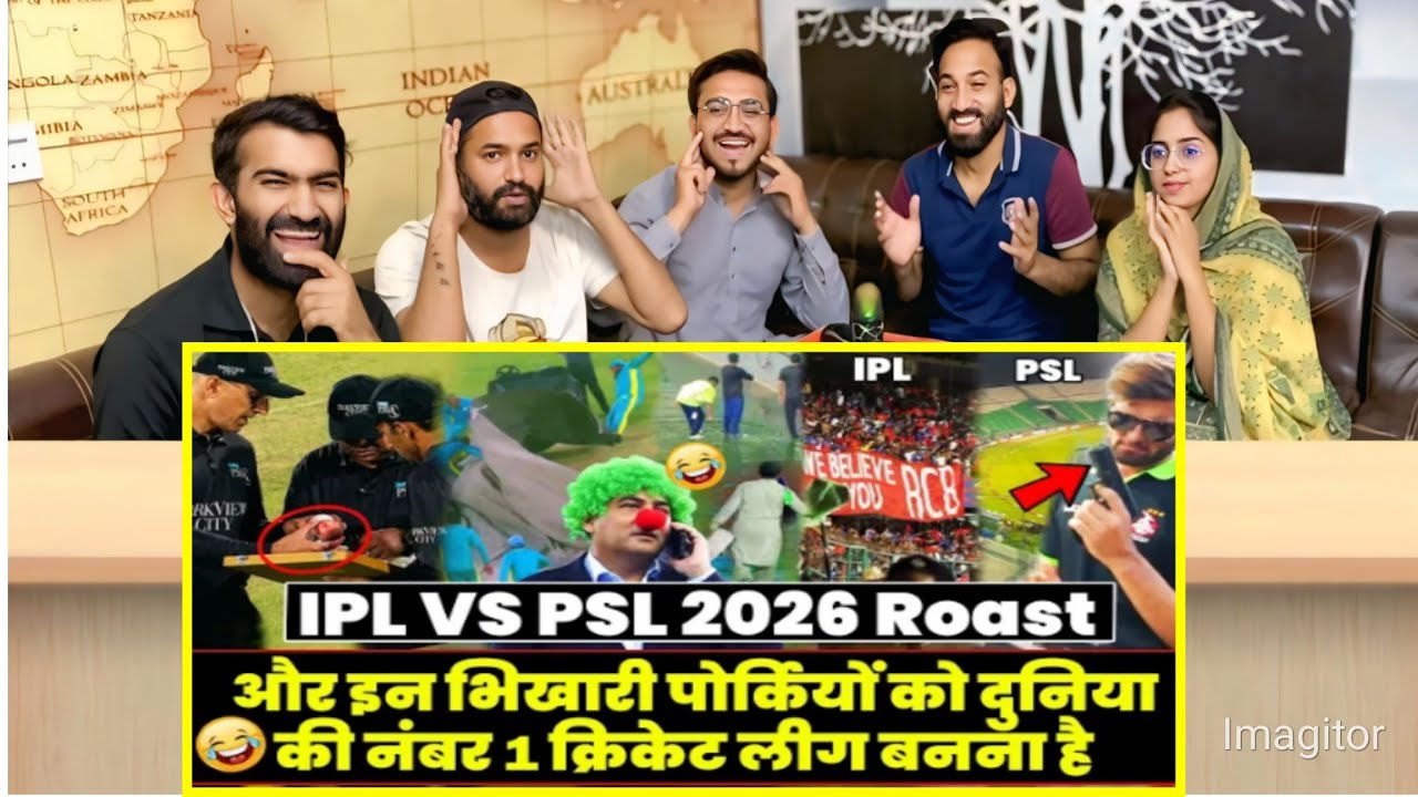 IPL VS PSL 2026 Roast🤣 | Aur Inhe Number 1 Banna Hai🤣🤣 | IPL Vs PSL Pakistan Reaction | PSL Roast