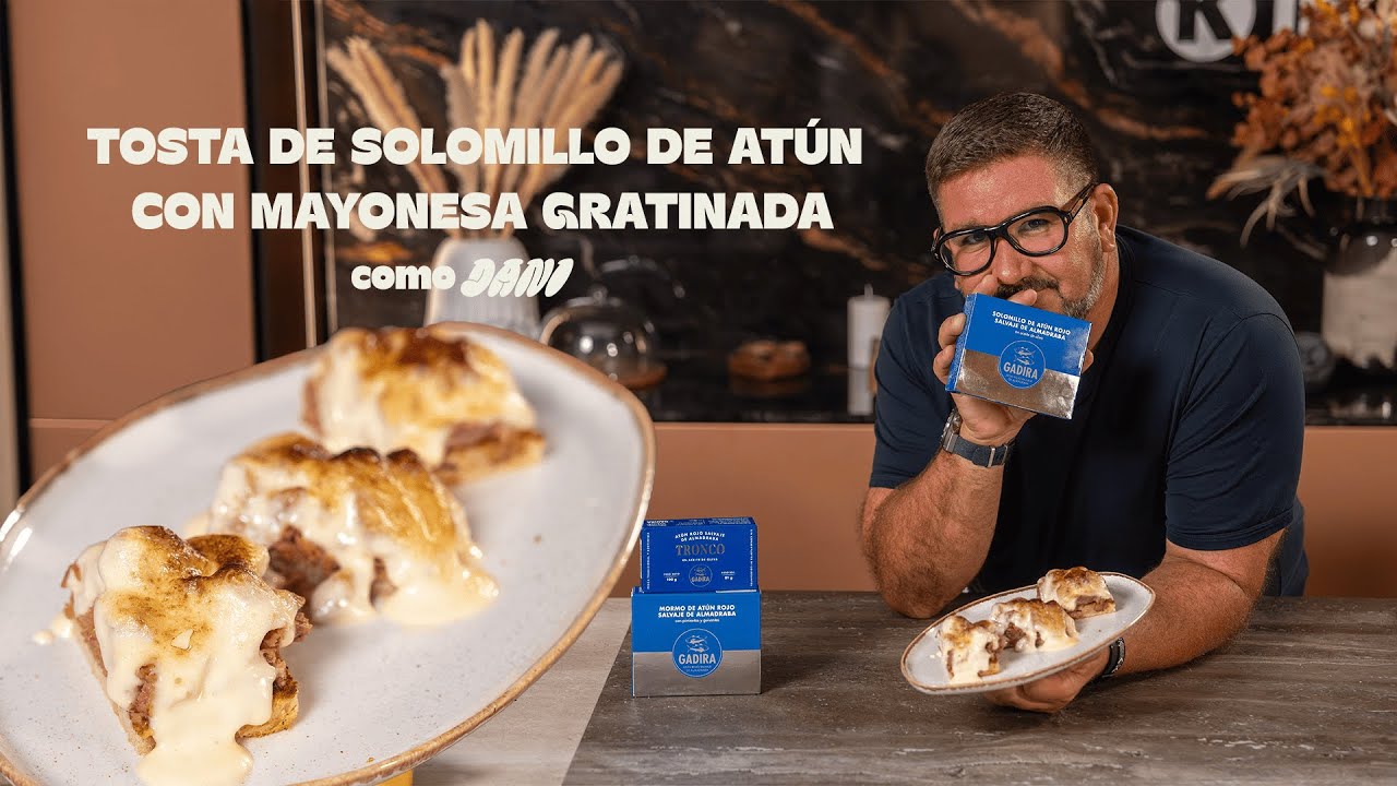 RECETA EN 5 MINUTOS | TOSTA DE AT&Uacute;N con Mayonesa Casera como DANI