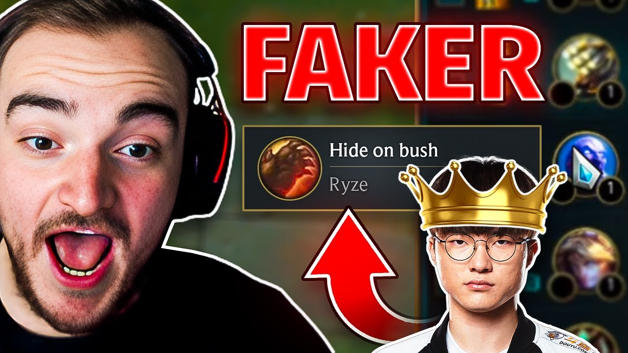 I JUST PLAYED WITH FAKER AND THIS IS WHAT HAPPENED...