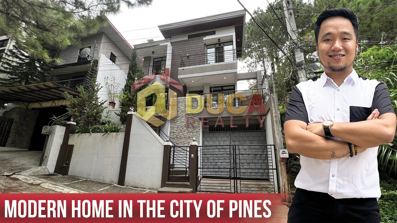 MODERN HOUSE IN THE CITY OF PINES | BAGUIO CITY | HOUSE AND LOT FOR SALE | BAGUIO PROPERTIES