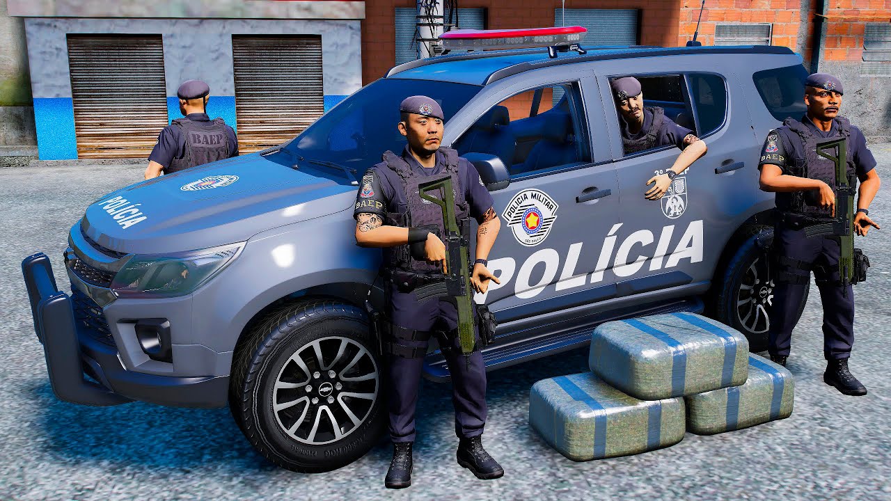 CONFRONTO NA COMUNIDADE BAEP PMESP | GTA 5 POLICIAL