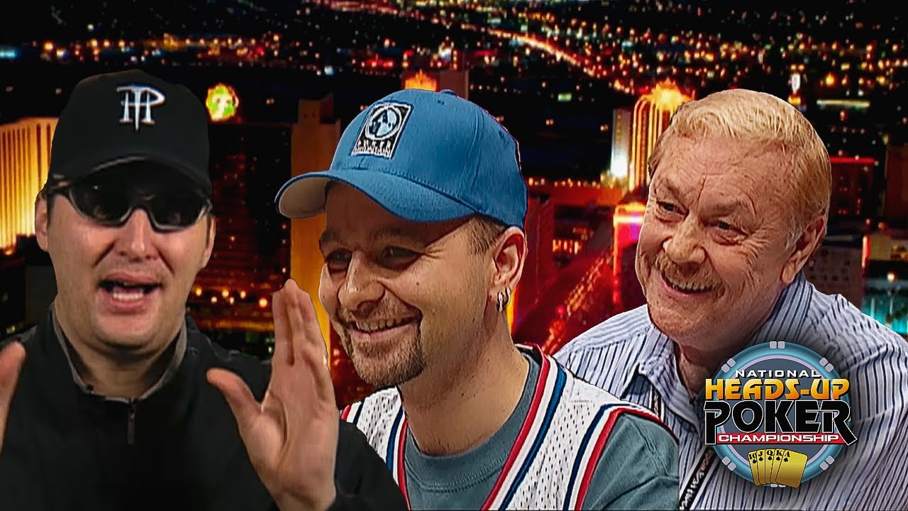 2005 National Heads-Up Poker Championship | Episode 2 with Daniel Negreanu & Phil Hellmuth