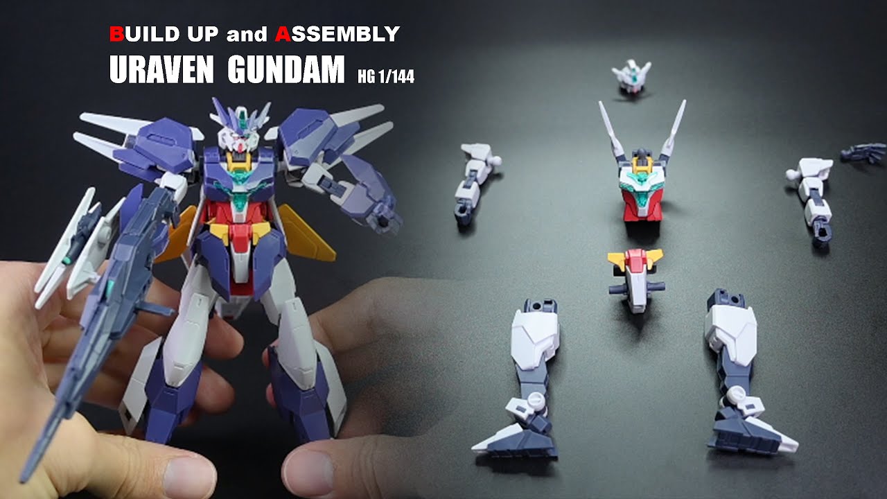 URAVEN GUNDAM HGBD:R 1/144 (Build up and Assembly)