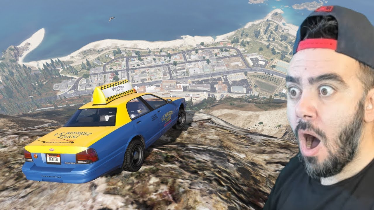 TÜRK TAKSI BIZI DAĞIN ÜSTÜNE ÇIKARTABILIRMI? - GTA 5 MODS