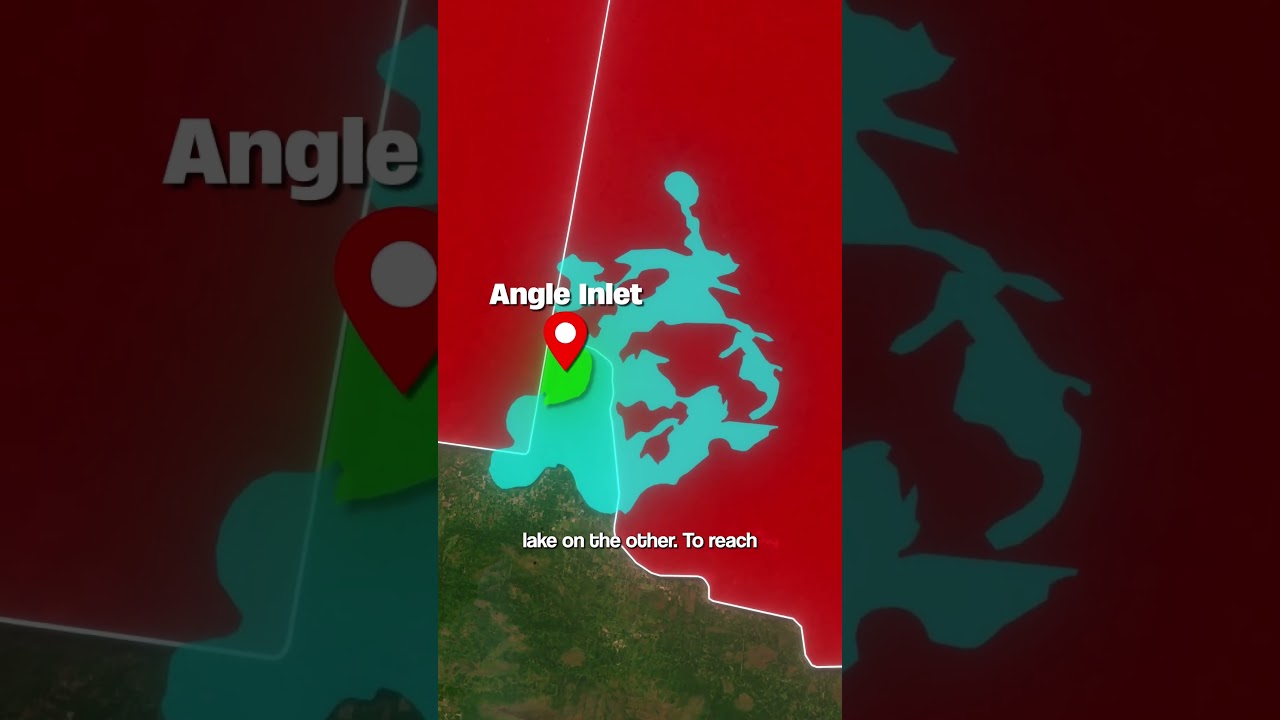 The US&ndash;Canada Border Is Stranger Than You Think 😳🚧