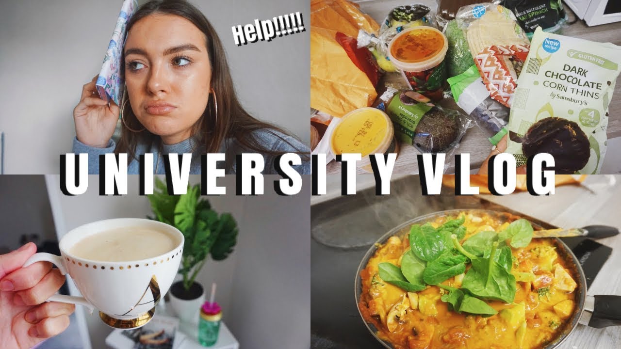 UNI VLOG. 30 | ORGANISING + HEALTHY STUDENT FOOD SHOP | ames banks