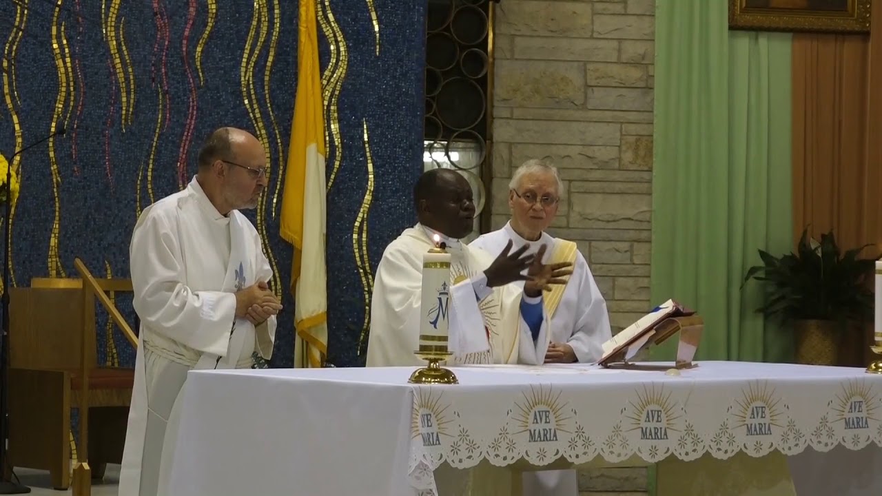 Healing Mass with Father J. Boshobora at  St. William Parish, part 2, Chicago, 10-06-2017