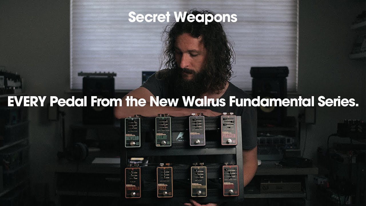 Affordable Reverse Delay, Random Trem, & MUCH MORE! Walrus Audio Fundamental Series | Secret Weapons