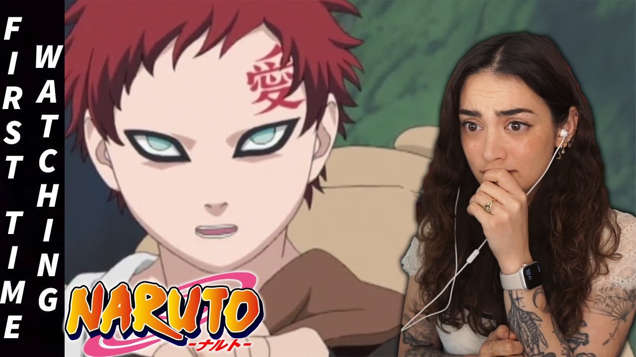 Akamaru Trembles: Gaara's Cruel Strength! I  Naruto Episode 34 *First Time Watching & Reaction*