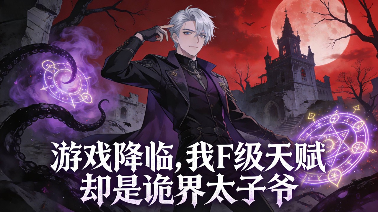 【Multi Sub】《遊戲降臨，我F級天賦卻是詭界太子爺》F級天賦只是偽裝，十殿閻羅之子正式回歸#漫劇 #動態漫 #AI漫劇 #動漫 #動畫