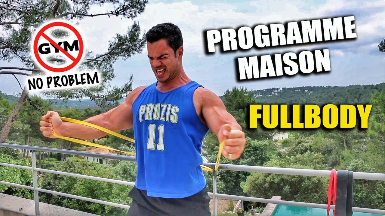 MON PROGRAMME COMPLET MAISON AUX ÉLASTIQUES (FULLBODY)