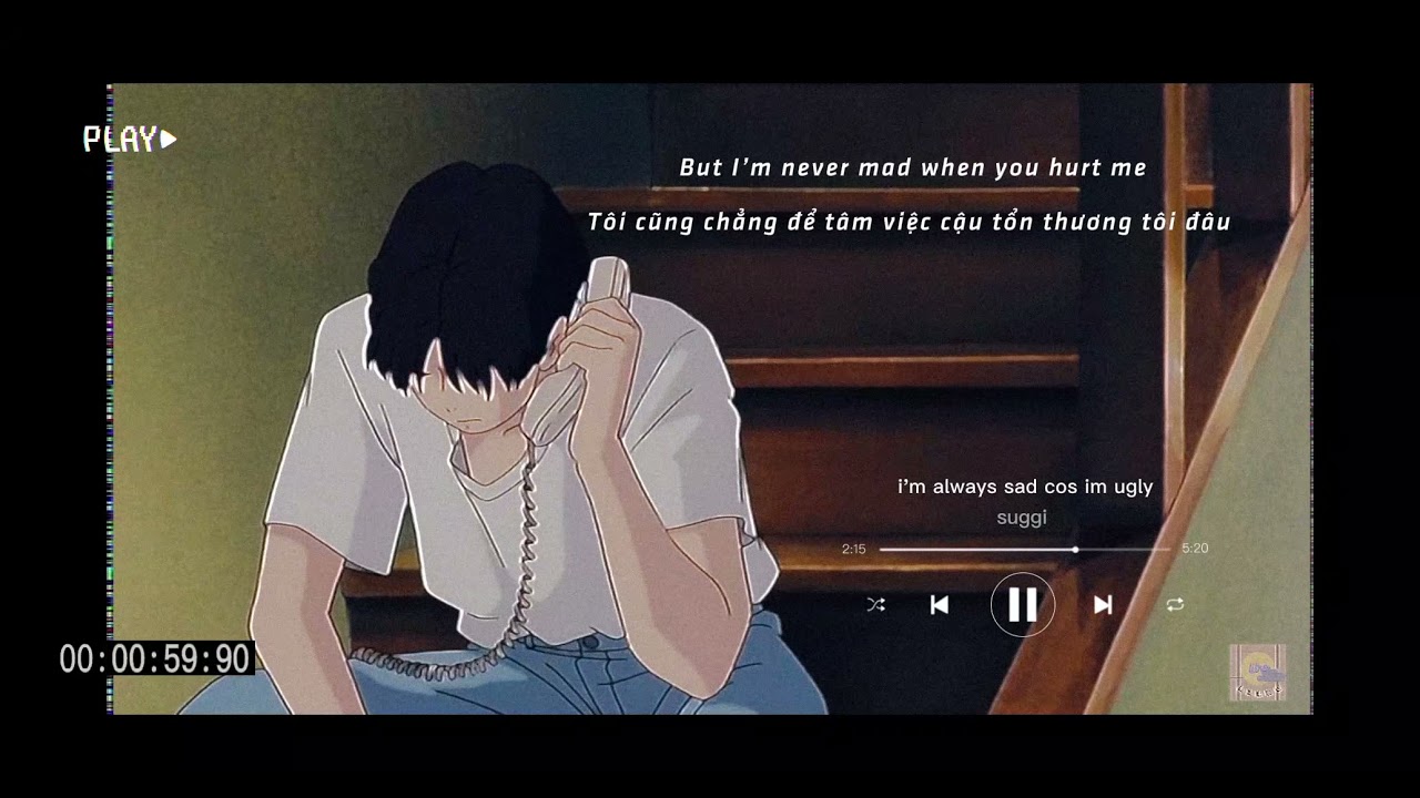 [ Lyrics + Vietsub ] i'm always sad cos i'm ugly - suggi